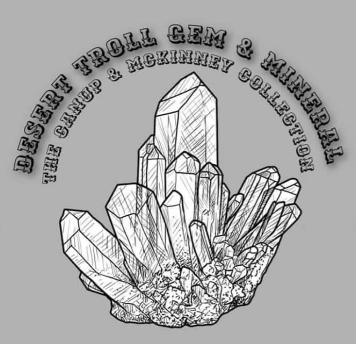 Desert Troll Gem & Mineral Logo