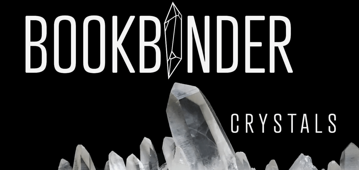 Bookbinder Crystals Logo