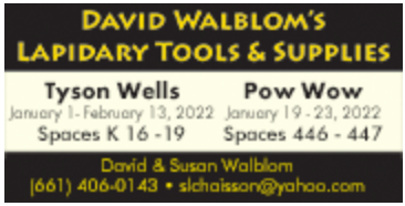 David Walblom's Lapidary Tools & Supplies Logo