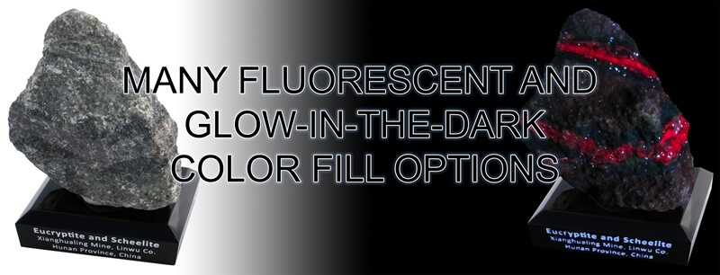 Perfect for your fluorescent mineral displays