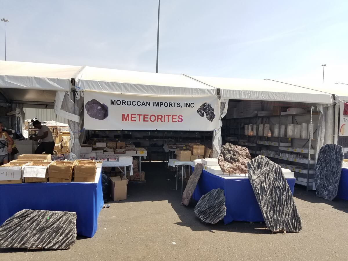 Meteorites for sale.