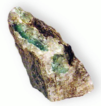 Beryl Emerald with Quartz and Biotite