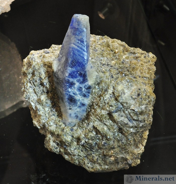 Amazing Sapphire Crystal in Mica Matrix from Afghanistan.