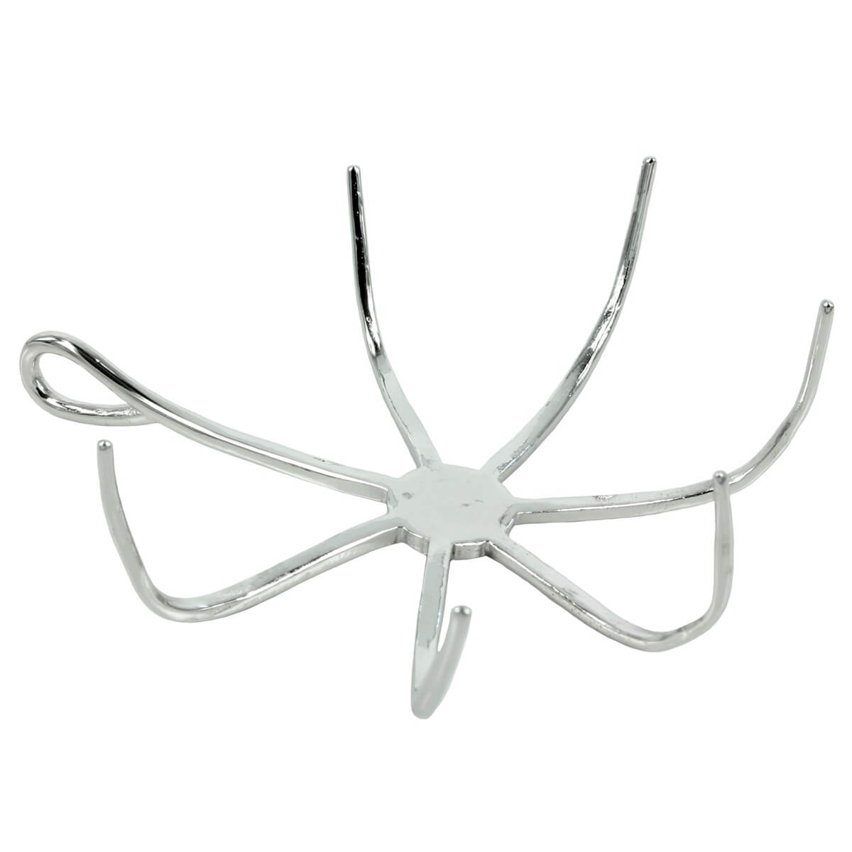 Freeform 7-Prong Pendant for Irregular Stones in Sterling Silver