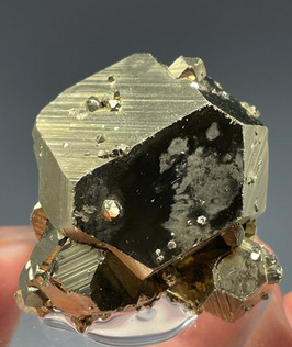 Pyrite, Huanzala Mine, Huallanca, Bolognesi, Áncash, Peru