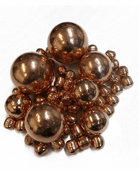 Copper spheres .999 pure copper. Mined in the USA. Fabricated in Michigan.