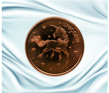 1 ounce Unicorn .999 pure copper. Mined and minted in the USA