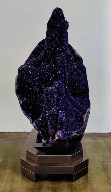 Dark Amethyst geode