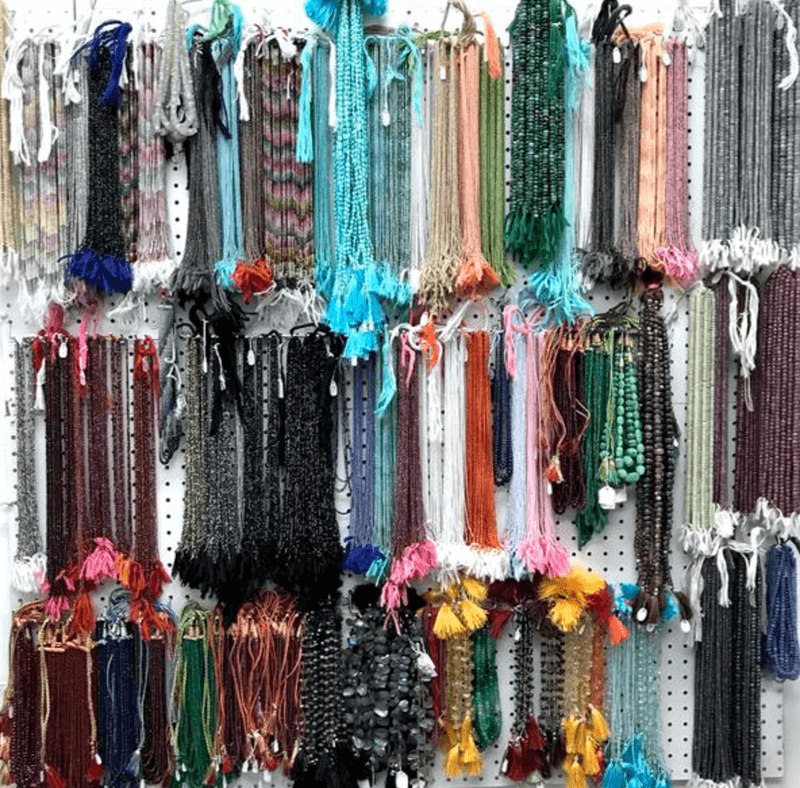 Peruse our wide selection of beads!