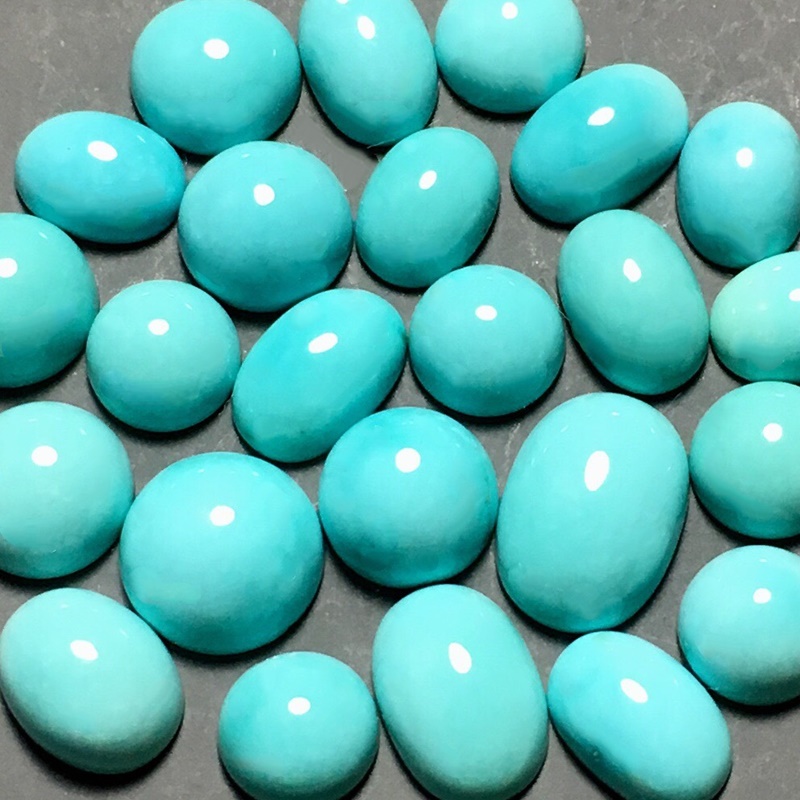 Calibrated Natural Gem Turquoise from Nevada