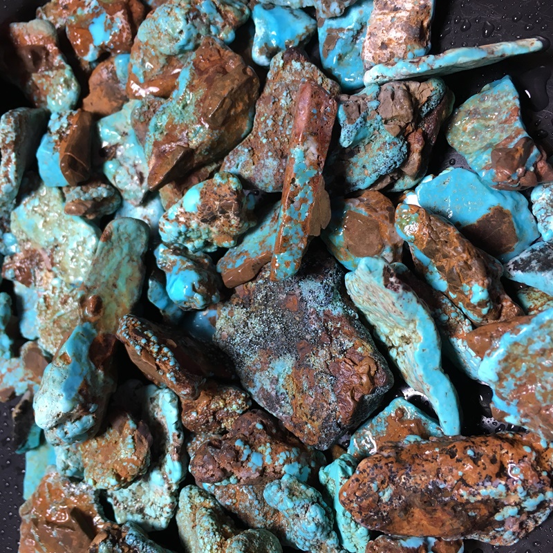 Natural Nevada Turquoise Rough
